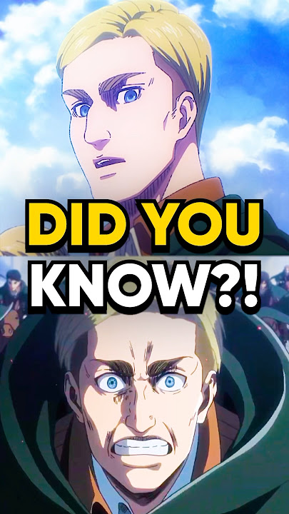 Erwin’s Voice Actor Did WHAT?!