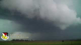4/17/13 OK Storm Time Lapse & brief Lawton Tornado