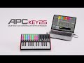 APC Key 25 mk2 Ableton Keyboard Controller | Akai Professional