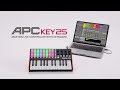 APC Key 25 Mk2 Ableton Keyboard Controller Akai Professional APC Key 25 Mk2 Ableton Keyboard Controller Akai Professional