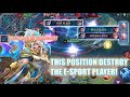 This Position Destroy the E-Sport Player ! Base Last hit Comeback ! Top Global Hanabi !