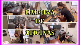 ‼NOS SALIERON UNAS OFICINAS MÁS‼LOS DUEÑOS NOS TRATAN SÚPER BIEN ✅limpiar oficinas es más que solo