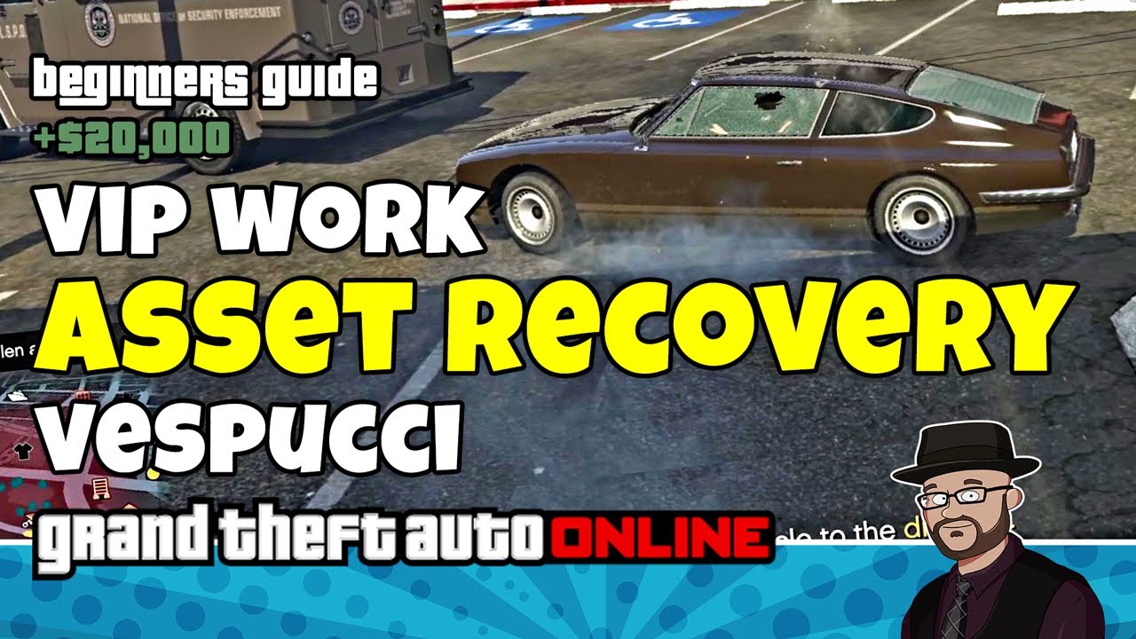 Walkthrough Completing "Asset Recovery Vespucci Police Station" (solo