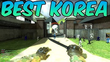 CSGO ZOMBIE ESCAPE ON GFL | ze_best_korea_v1 (All Stages)