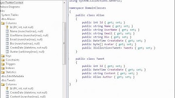 Entity - Code First Data Annotations 05  Sample Domain with Default Code First Behavior