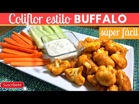 Cómo cocinar Coliflor estilo Buffalo  | Cocina de Addy