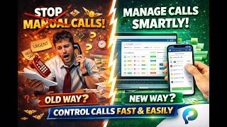 Call Manager Software Demo | Smart Service Call Tracking System | Task & Employee Management screenshot 2