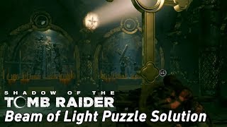 Shadow of the Tomb Raider: Beam of Light Jesus Puzzle Solution screenshot 4