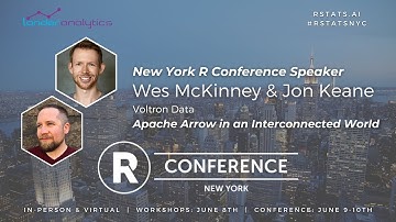 Wes McKinney & Jon Keane - Apache Arrow in an Interconnected World