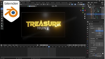 3D TEXT ANIMATION .. 🔥🔥 || BLENDER || HEMU CREATIONS