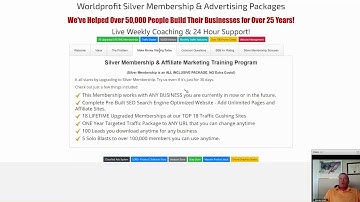 Worldprofit Silver Membership & Advertising Packages