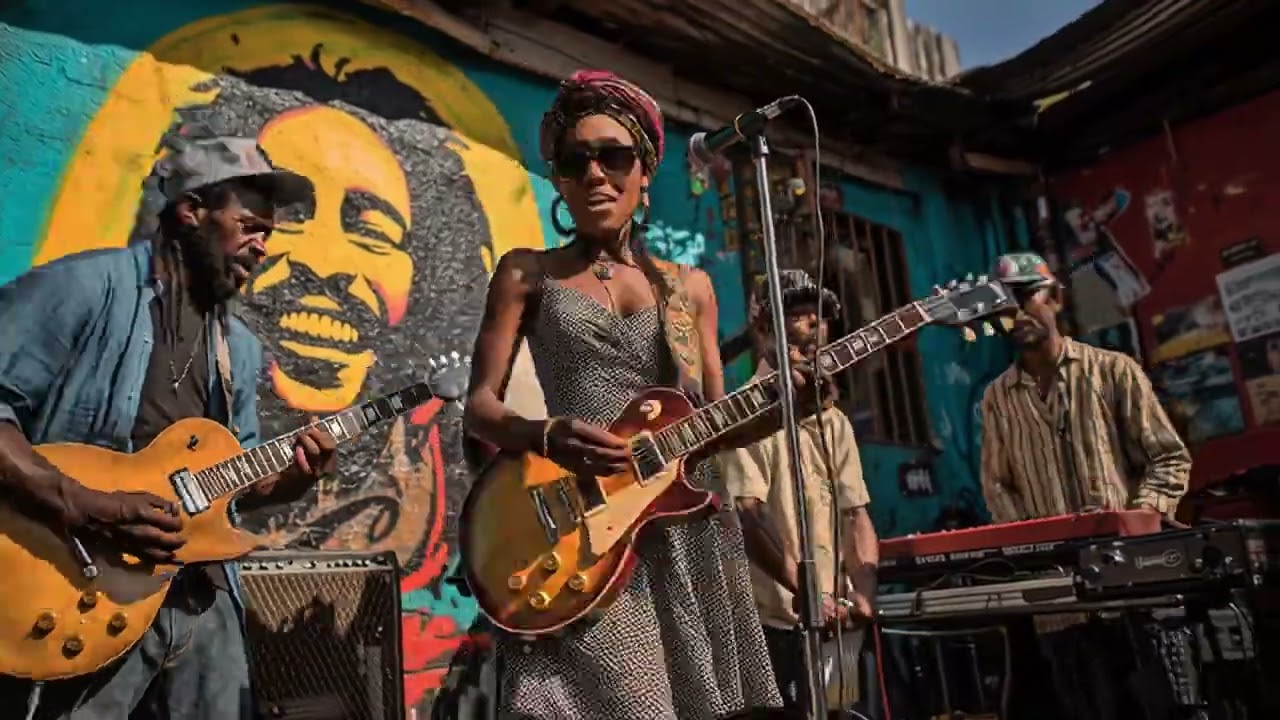 Roots Reggae [Sister Shilah] live on the Street