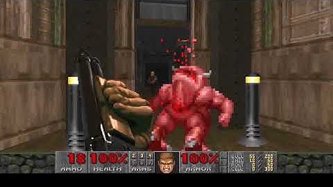Doom 2 - Bloodrust Map 02 - Playthrough