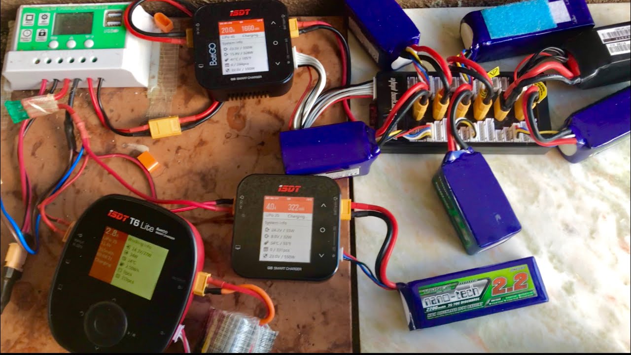 Powerful Solar Lipo Charging Station 😃☀️💪🇸🇮 YouTube