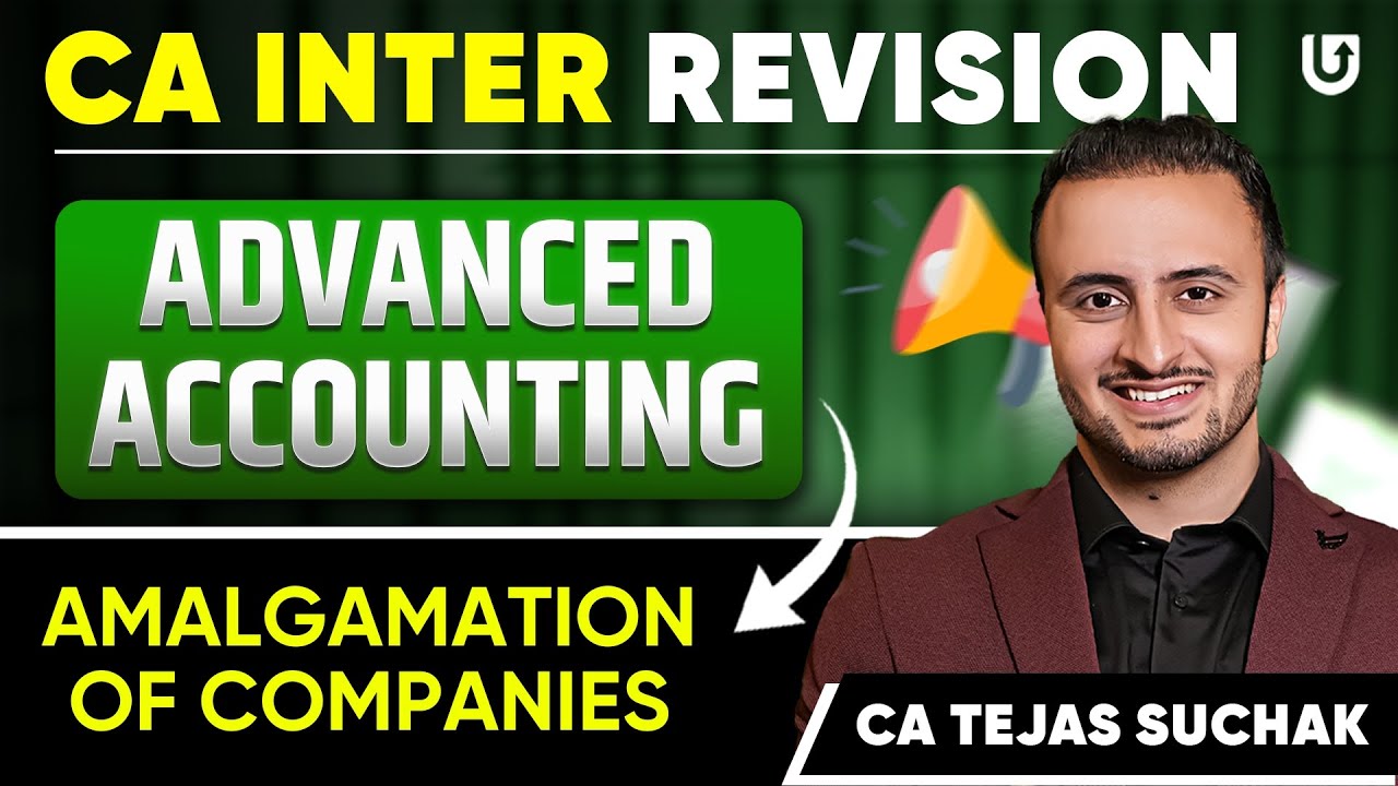 Amalgamation of companies ca inter advanced accounting part 1 ca