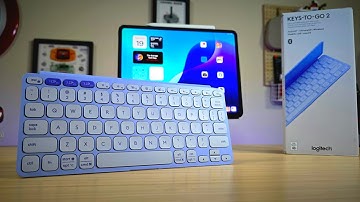 Logitech Keys To Go 2 met iPad Pro M4: Magic Keyboard Wat???