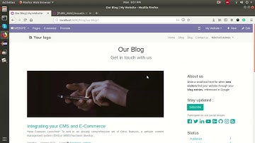 Blog Product Related Odoo
