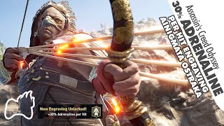 Assassin's Creed Odyssey How To Get 30% Adrenaline per Hit Engraving Ainigmata Ostraka Location