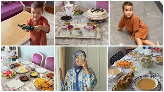 Ci̇hangi̇r Çok Kötü Düştü Umre Zi̇yareti̇ Kahvalti Yemek Daveti̇ Temi̇zli̇k Sessi̇z Vlog