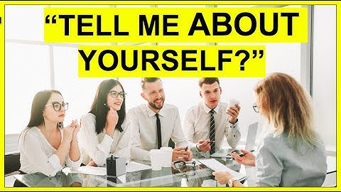 "TELL ME ABOUT YOURSELF?" Interview Question & Answer!