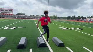 Gridiron Football Elite Camp (Palestine, TX): Individual Drills