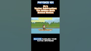 Physics Part 1: Paddling Upstream with Vector Subtraction