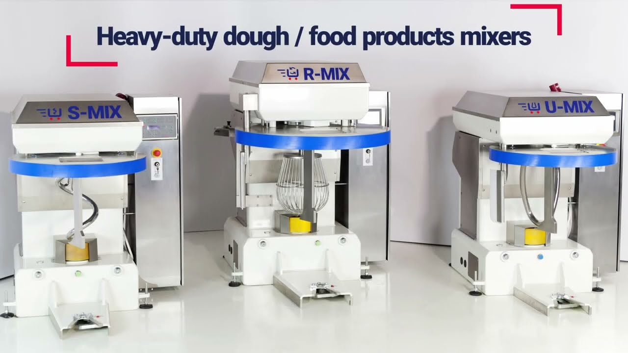 R-MIX/Mixers with removable bowls and tools - MECH-MASZ Szczeciński