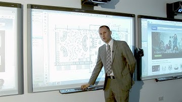 Writing over PDFs on a SMART Board interactive whiteboard