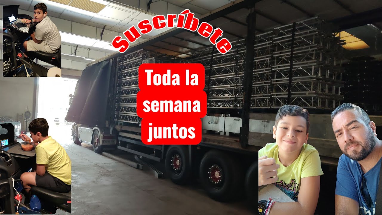 ¡Mi hijo Me acompaña toda la SEMANA!🚚💨💨Semana con Juanito STI#juanitosti