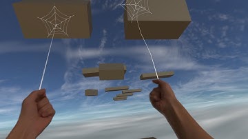 Swing Mechanics Test (Early Stage) – Spatial Web Shooter