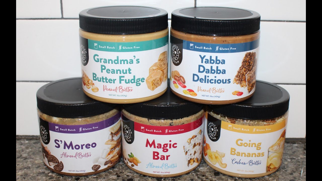 American Dream: Grandma’s PB Fudge, Yabba Dabba Delicious, S’Moreo, Magic Bar, Going Bananas