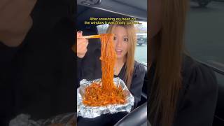 WATCH WHAT HAPPENS WHEN MY MOM PUTS GLASS NOODLES INSIDE SPICY OCTOPUSSY #shorts #viral #mukbang