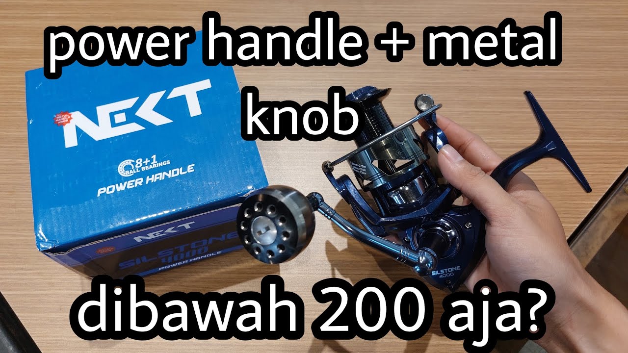 reel power handle murah next silstone metal knob YouTube
