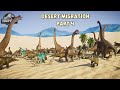 THE GREAT DINOSAUR MIGRATION P4 - NESTING GROUNDS 🦕 | Jurassic World Evolution