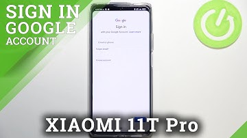 How to Add or Remove Google Account on XIAOMI 11T Pro - Manage Google Account