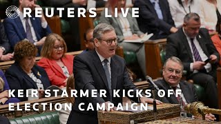 LIVE: UK opposition leader Keir Starmer kicks off election campaign