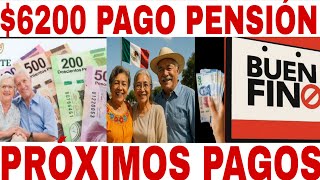 $6200 PRÓXIMOS PAGOS PENSIÓN BIENESTAR ADULTOS MAYORES AVISO EN VIVO SHEIMBAUN