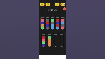 water sort puzzle level 63