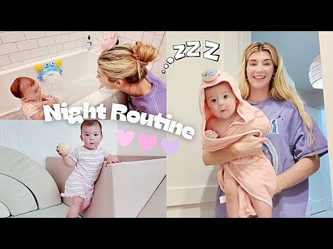 Night Time Routine with a BABY!