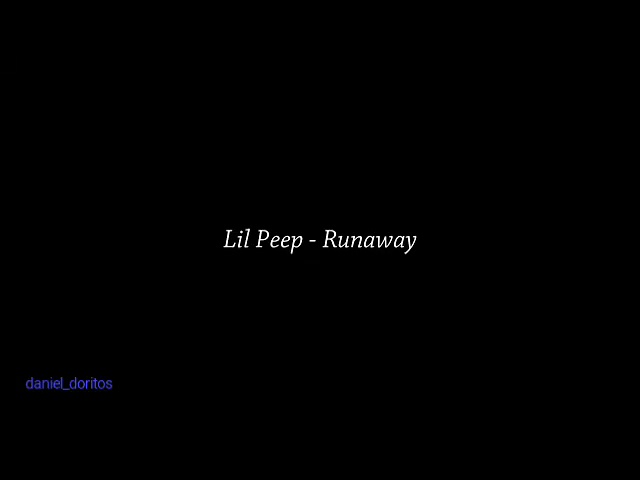 lil peep runaway instrumental
