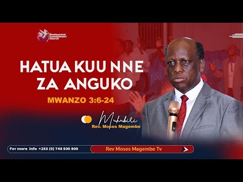 Mch Moses Magembe HATUA KUU NNE ZA ANGUKO SEHEMU 7