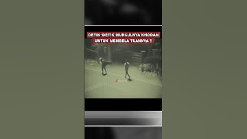 🔴 PENAMPAKAN KHODAM YANG MEMBELA TUANNYA !! #penampakan #hantu #khodam #misteri #shorts #trending