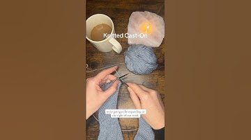 The knitted cast on. You’ve got options for casting on stitches mid project