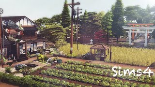 SIMSシムス155 Japanese Countryside Landscape #4 Sims4 シムズ4 [美しい日本