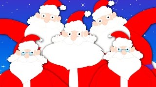 Five Fat Santas | Christmas Song | Chistmas Carols | Nursery Rhymes