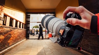 1 Hour of CINEMATIC Street Photography for SHY People on 70-200mm f/2.8, 35mm f/1.4 &amp; 24-70