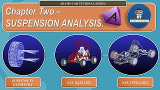 🤔 Want to perform suspension analysis in Adams car (WATCH THIS) | MSC ADAMS CAR TUTORIAL