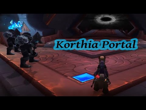 How to Port to Korthia ~ World of Warcraft
