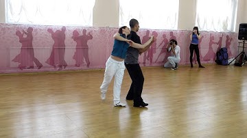 2013 03 09 - Kadu & Larissa zouk workshop @ moscow - 1