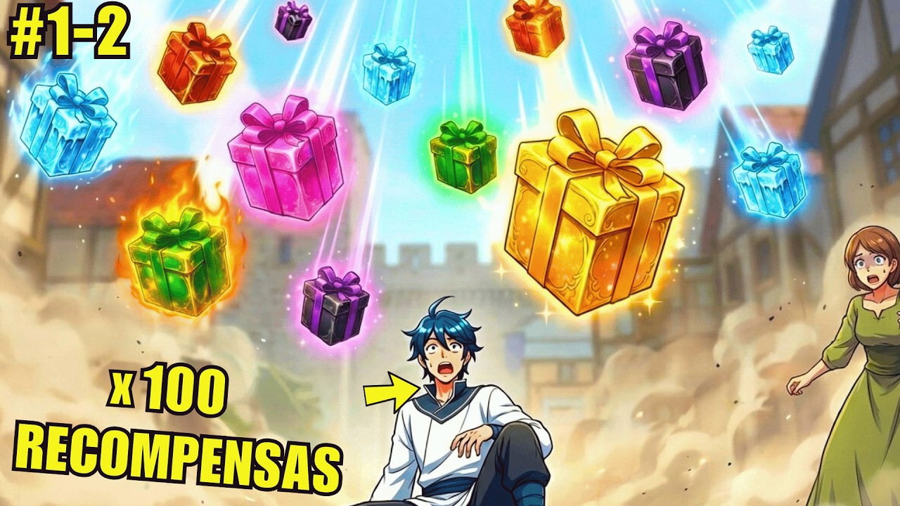 Recompensas y EXP multiplicadas x100! ¡Un Perdedor… y un Sistema de Subida de Nivel Roto!| Manhwa